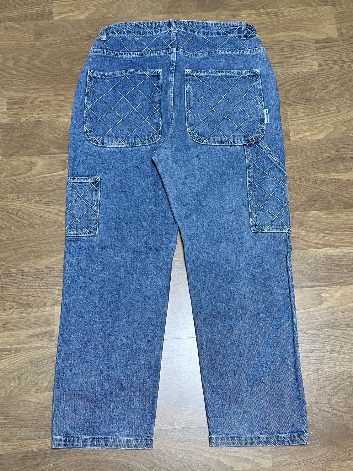 예스아이씨 더블니 데님팬츠 L 상품이미지5