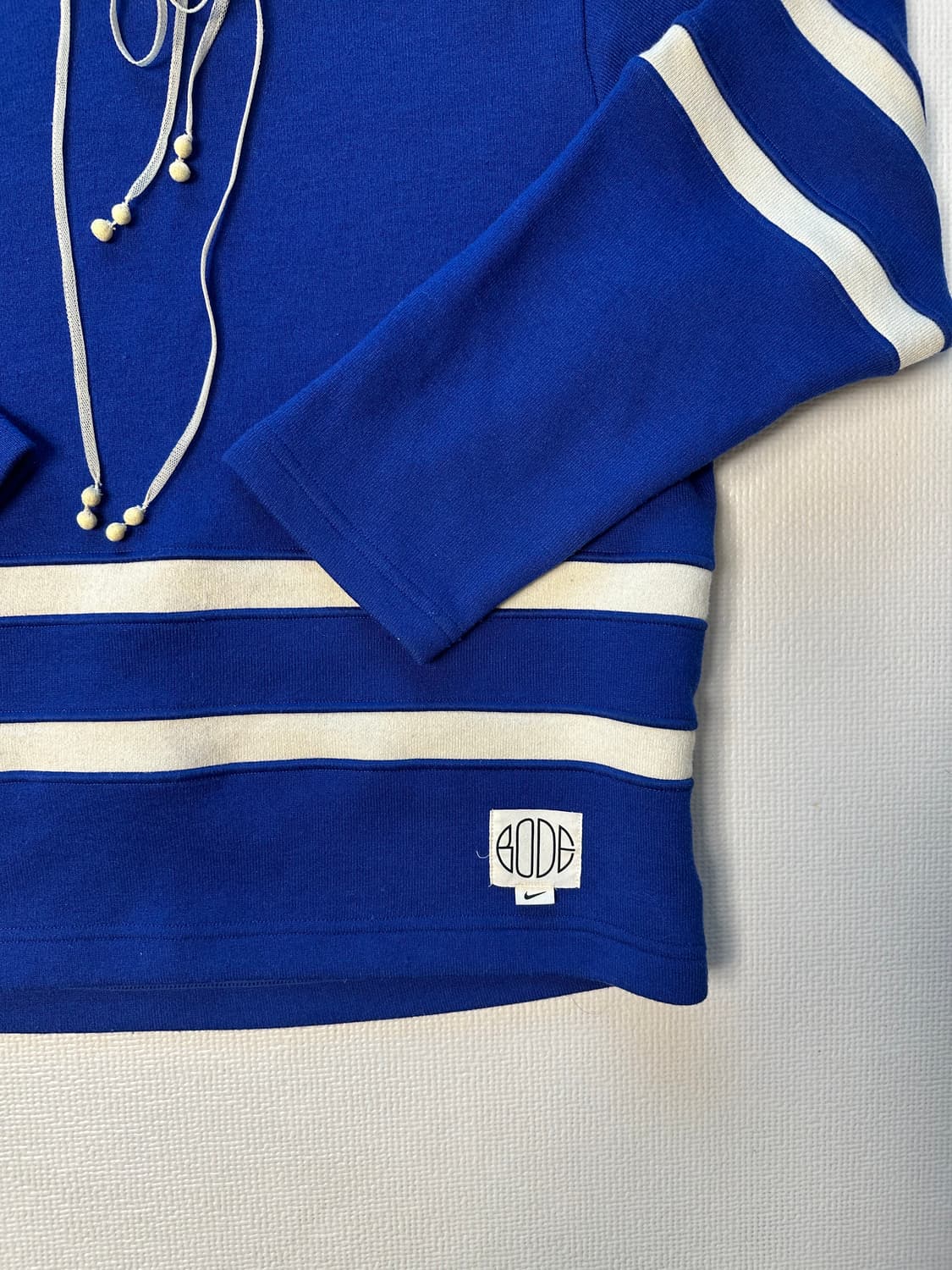 보디X나이키 레이싱 니트 딥 로얄 블루 L 상품이미지3