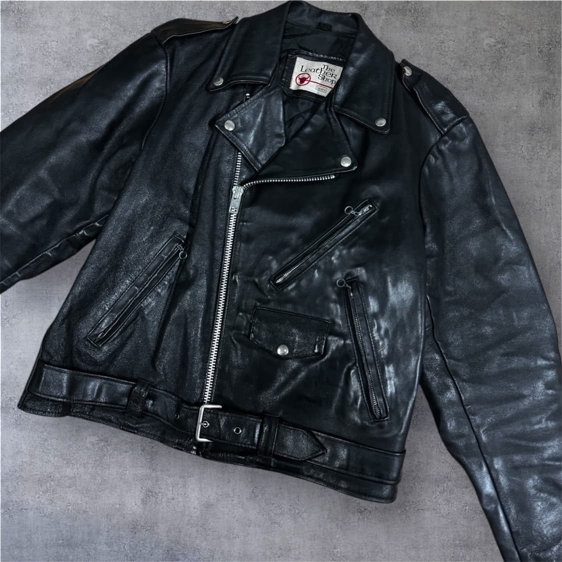 70-80s Sears 더블 라이더 레더 자켓 44 상품이미지2