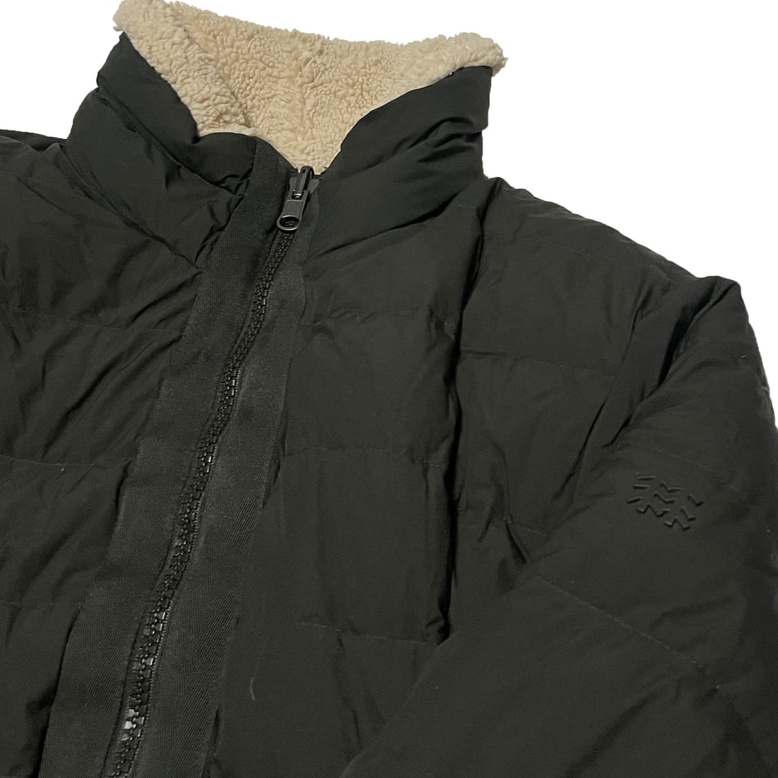 코오롱 구스다운 리버서블 패딩 플리스 점퍼 상품이미지5