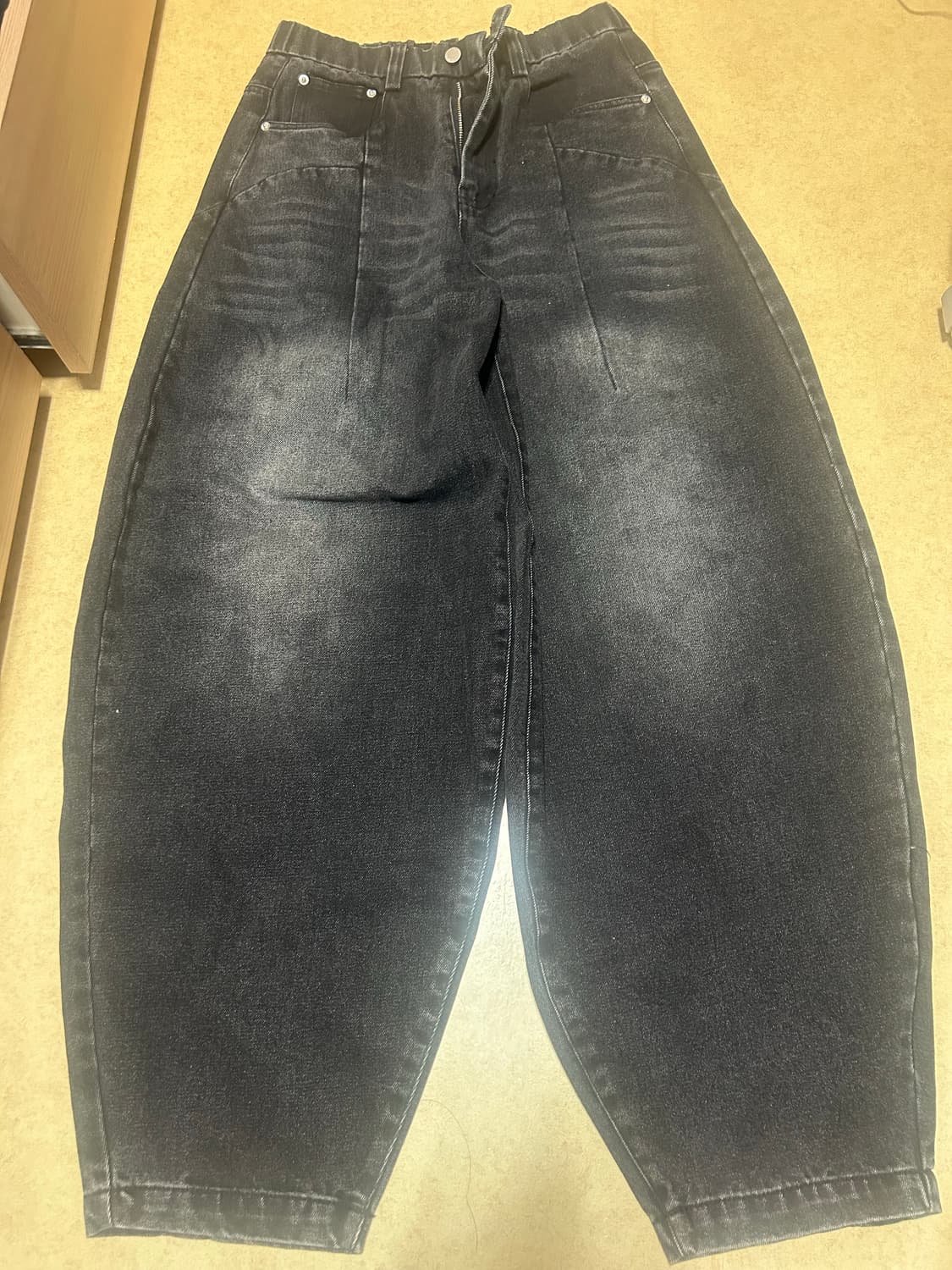 빈티지 데미지 데님 팬츠& 벌룬 데님 팬츠  상품이미지3