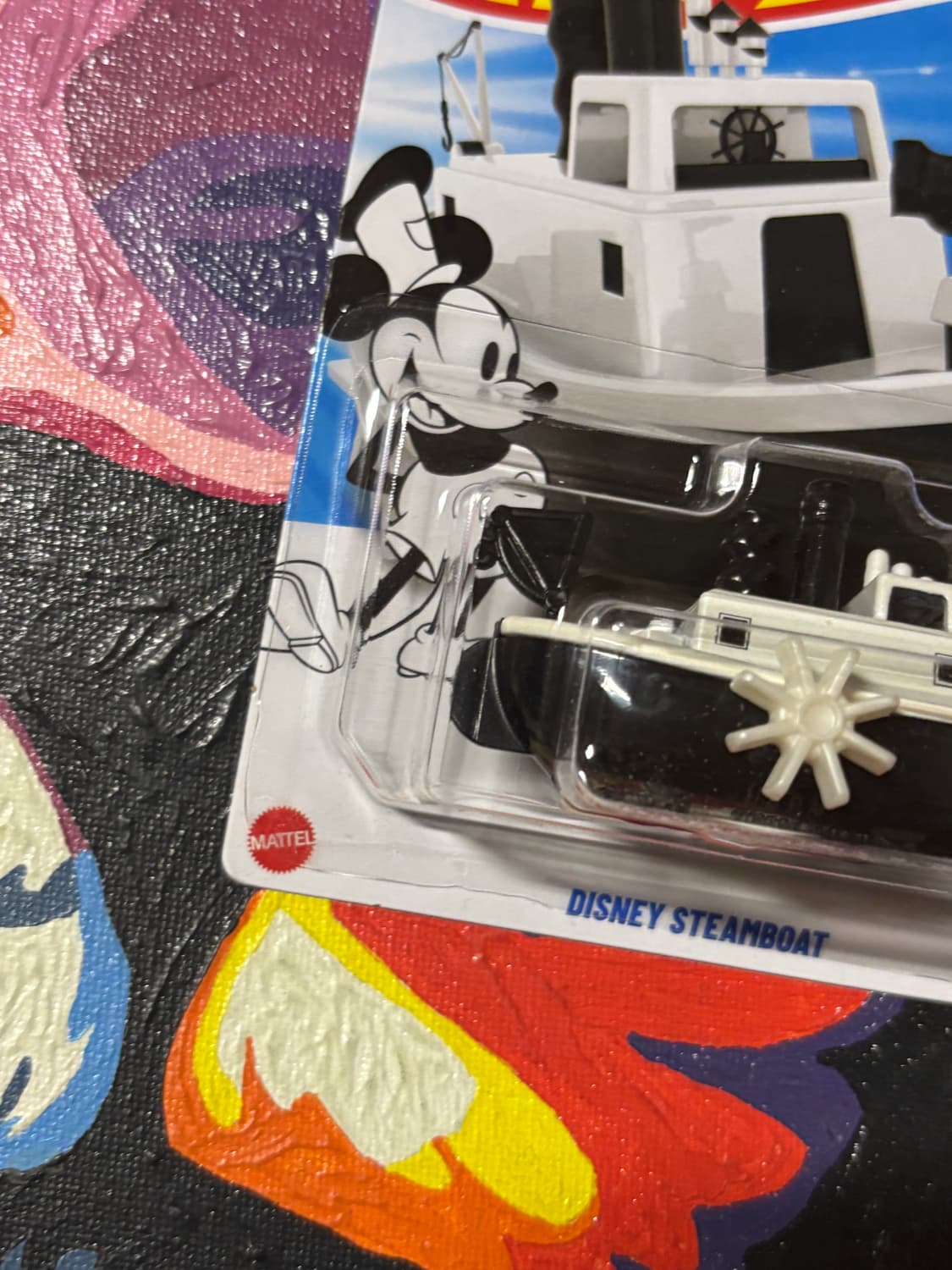 미개봉) 디즈니 스팀보트 핫휠 다이캐스트 인테리어 소품 상품이미지4