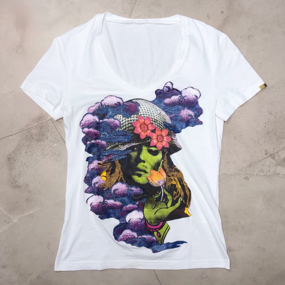 [M] SS06 John Galliano Portrait T shirt 상품이미지1