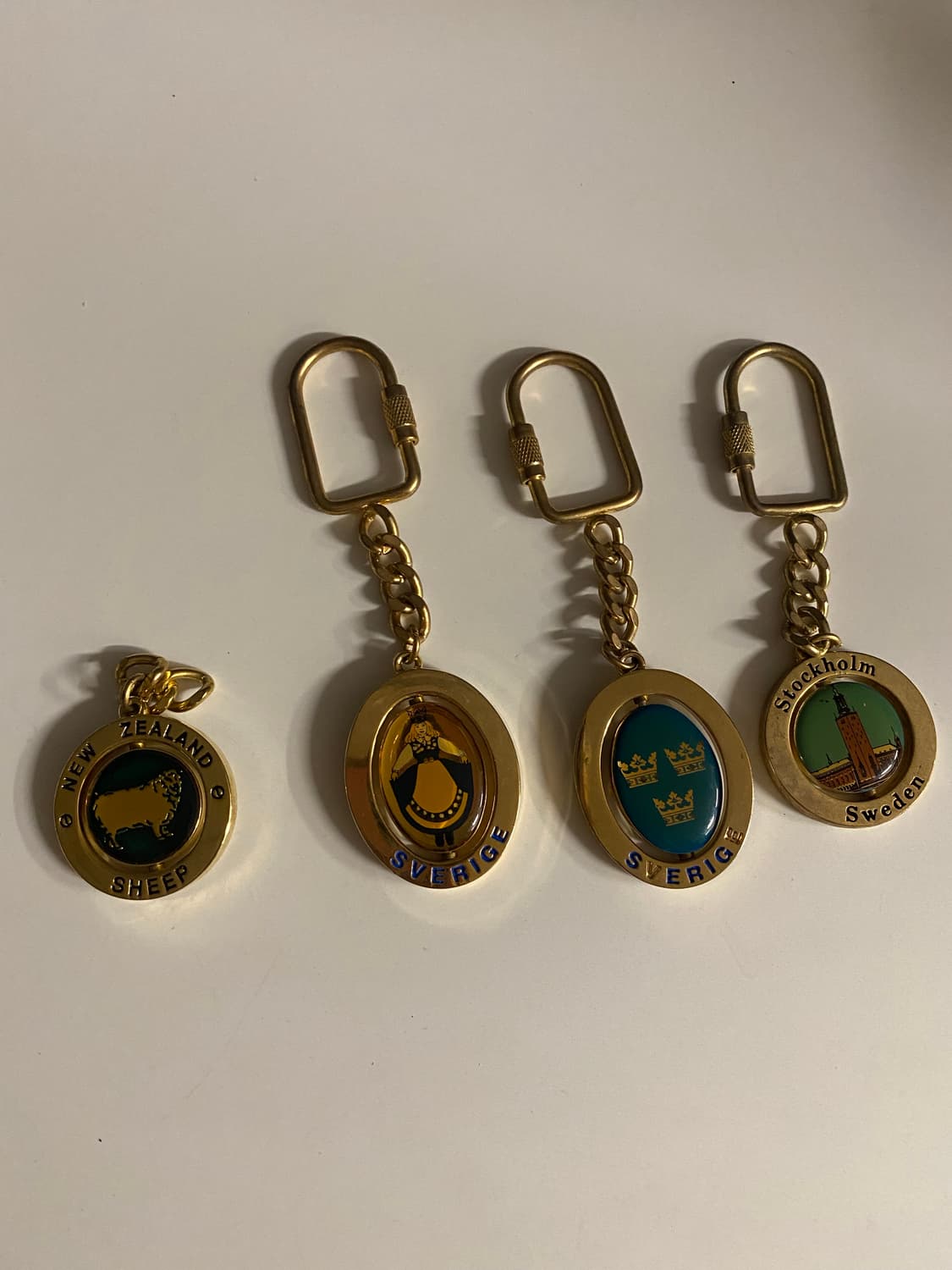 스웨덴 뉴질랜드 키링 상품이미지2