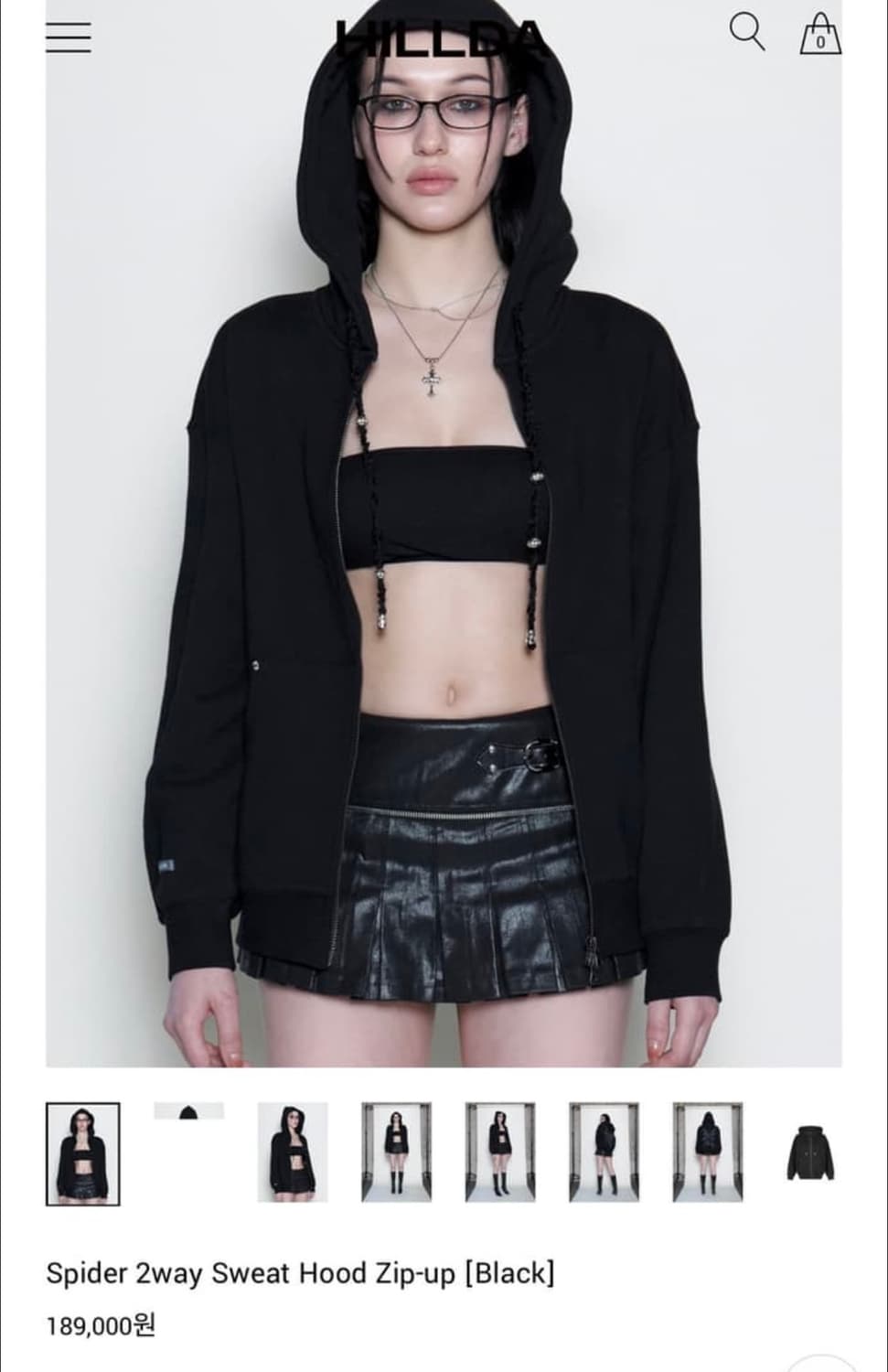 힐다 스파이더 후드 상품이미지1