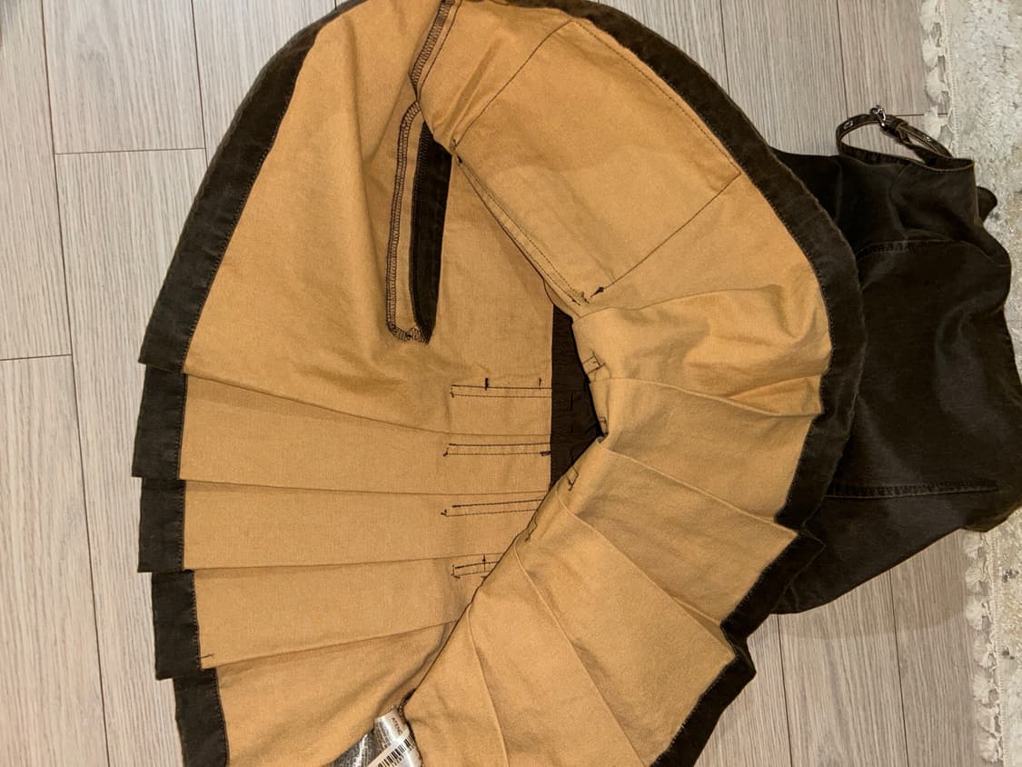 자라 왁스드 플리츠 원피스 상품이미지8