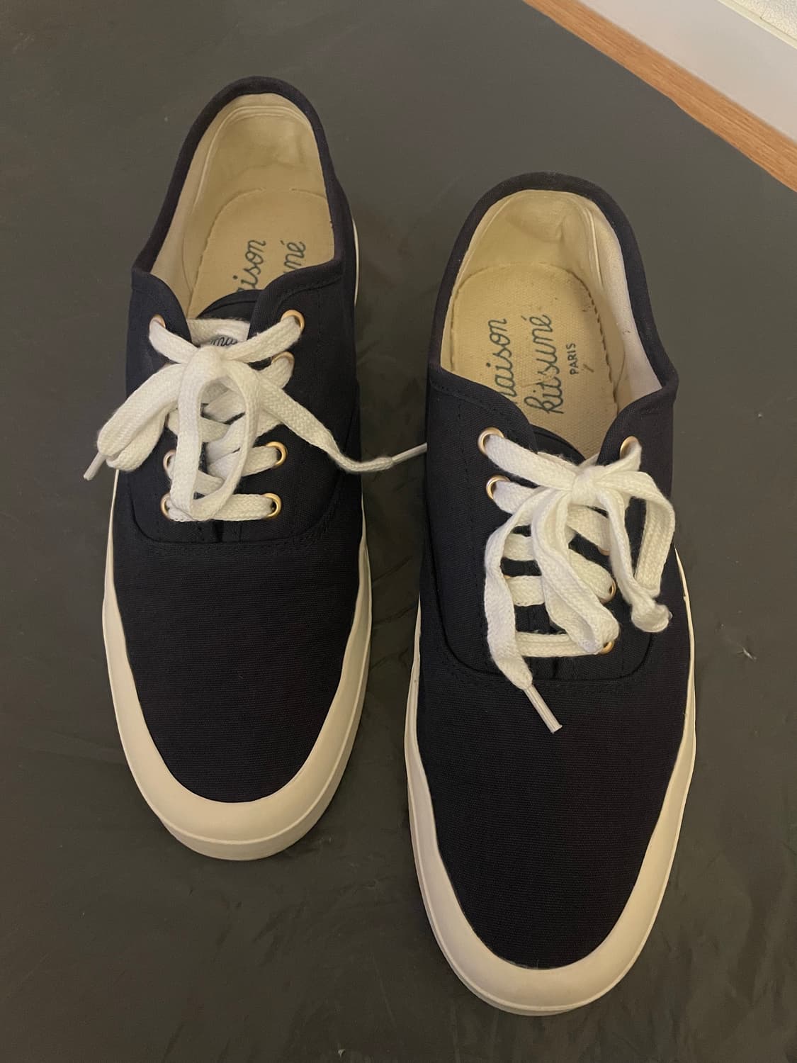 [새상품급] 메종키츠네 슬립온/캔버스 스니커즈 상품이미지1