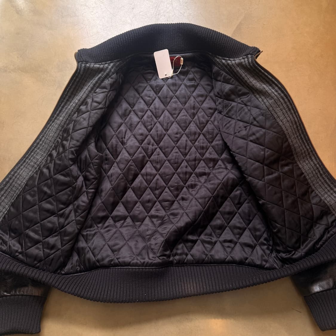 인디언 모터사이클 멜튼 울 카우하이드 자켓 상품이미지3