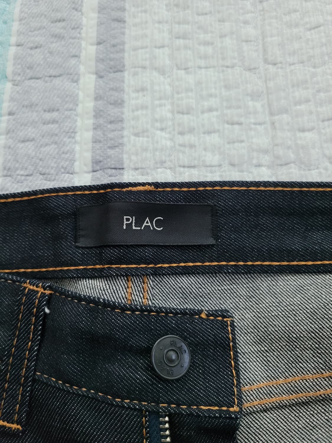플랙진 Plac jean. 베를린 로우 셀비지데님. 30사이즈. 상품이미지3