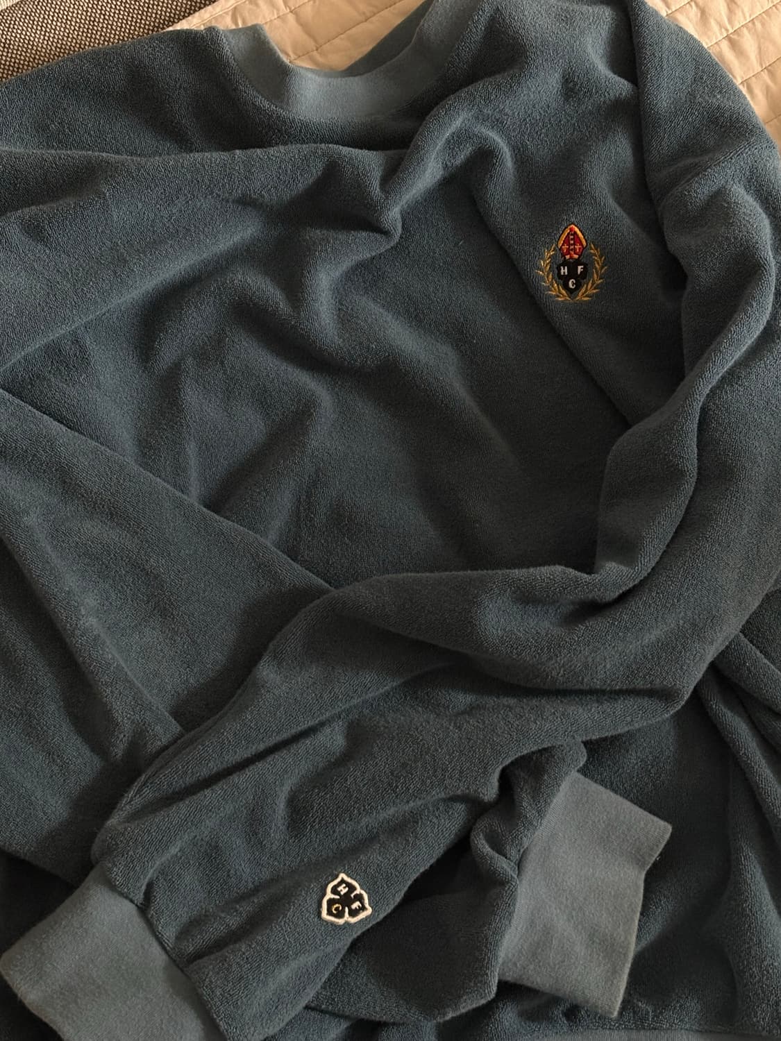 헤리티지플로스 타올 크루넥 맨투맨 S 상품이미지2