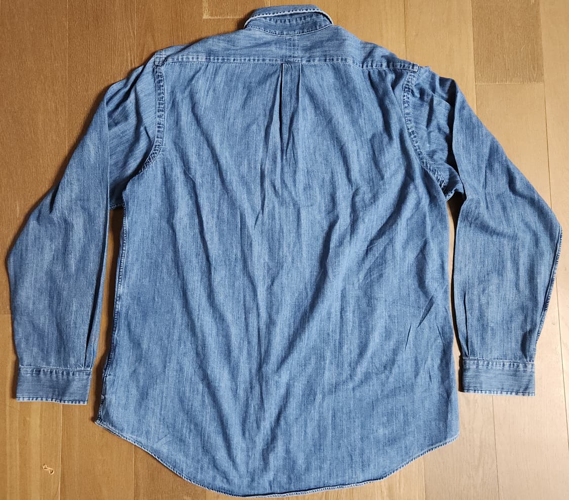 폴로 랄프로렌 데님셔츠(XL) 상품이미지4