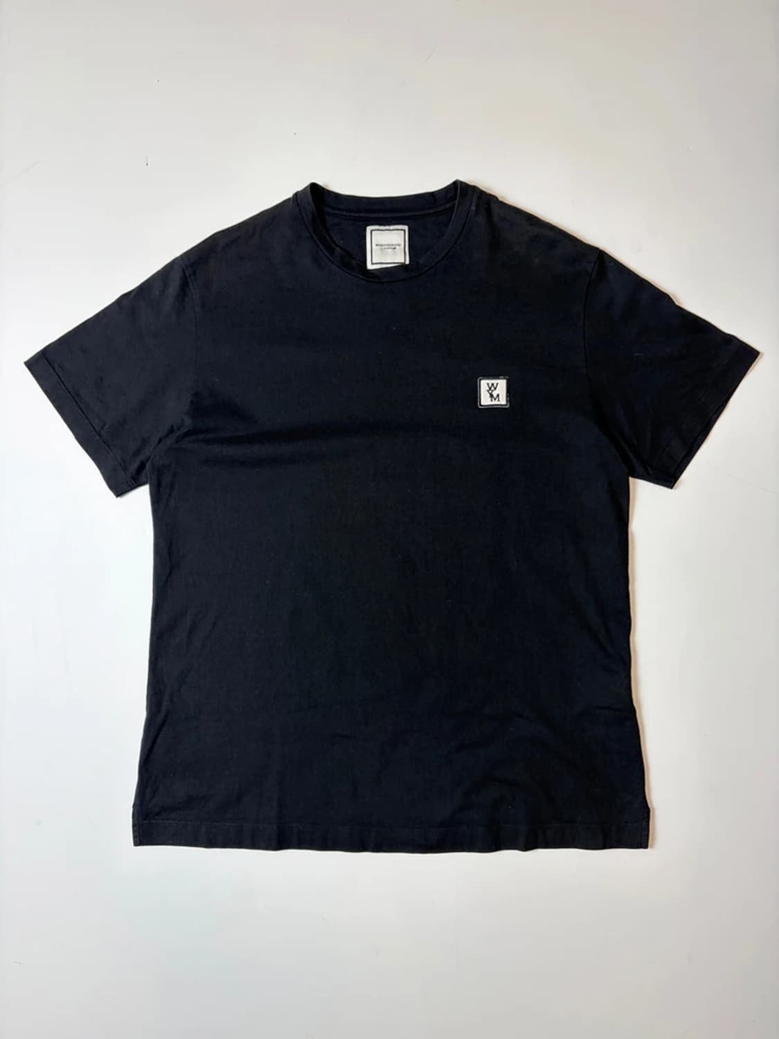 우영미 18FW 백로고 반팔 티셔츠 PN9558 상품이미지3