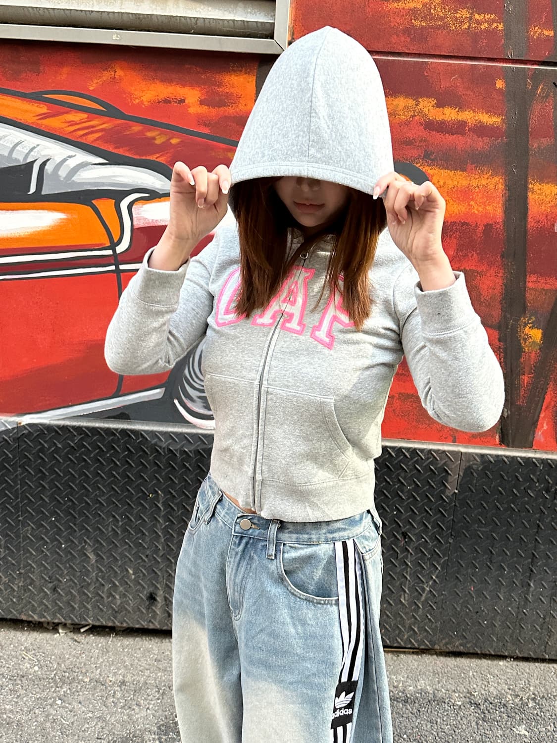 갭 후드집업 키즈L 상품이미지1