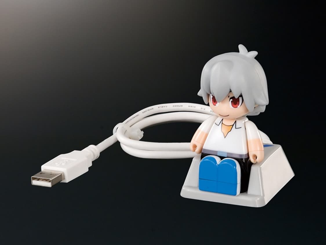 [에반게리온] 스왓타즈 푸치에 USB 4GB 나기사 카오루 교복 버전 상품이미지4