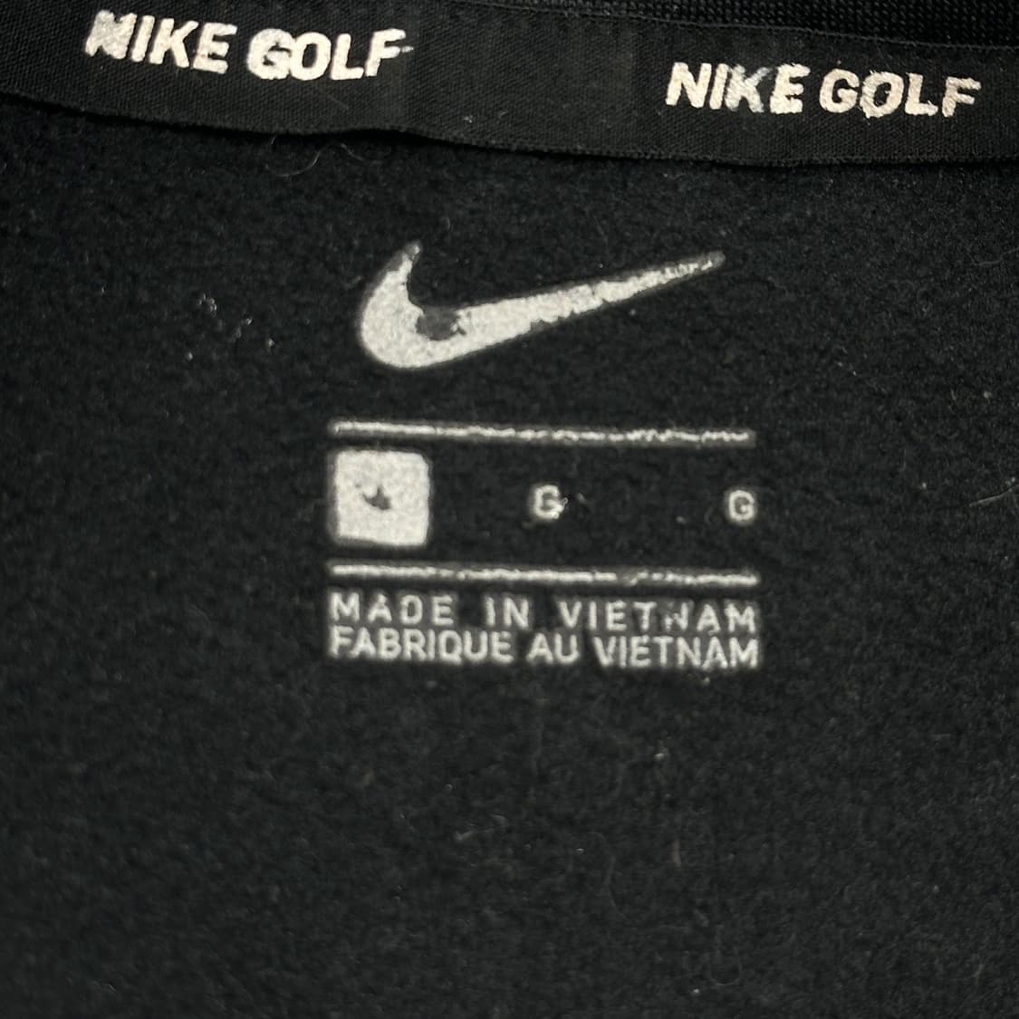 나이키 골프 스우시 블랙 하프 반집업 쉘탑 (L) 상품이미지6