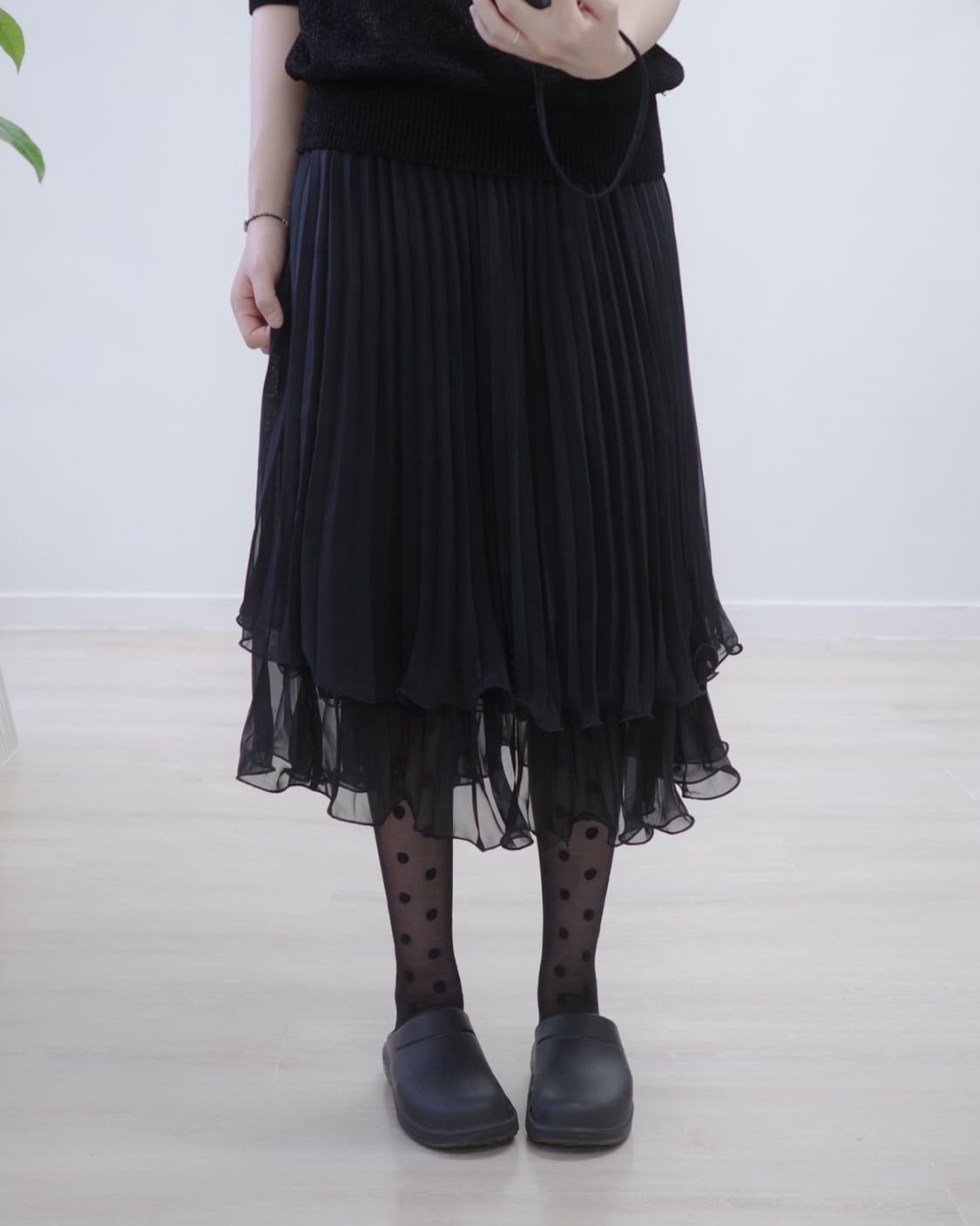 Japan layered pleats Skirt 상품이미지5