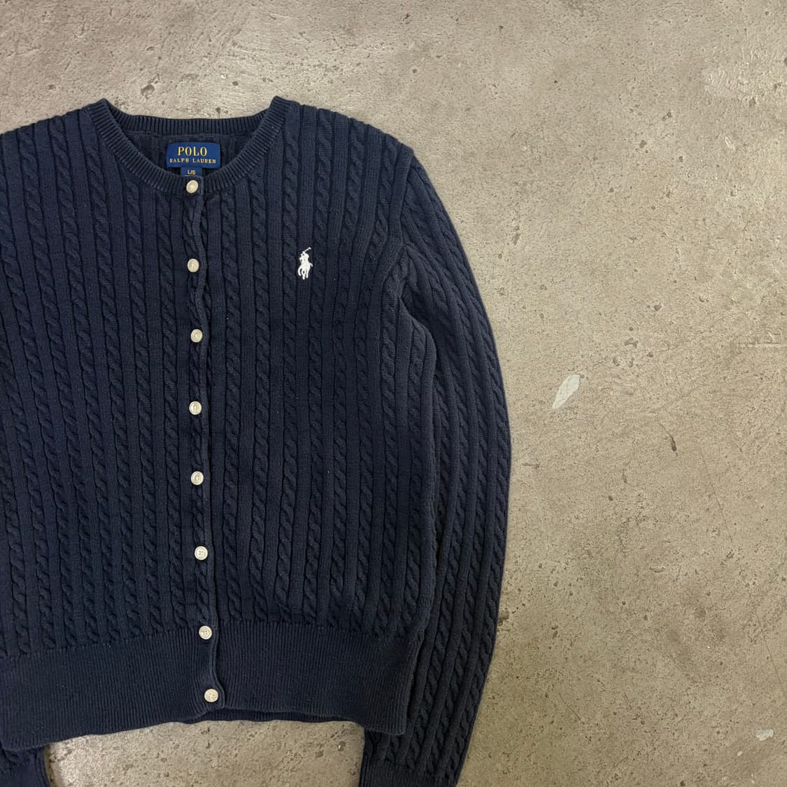 폴로 네이비 가디건[2318] 상품이미지3