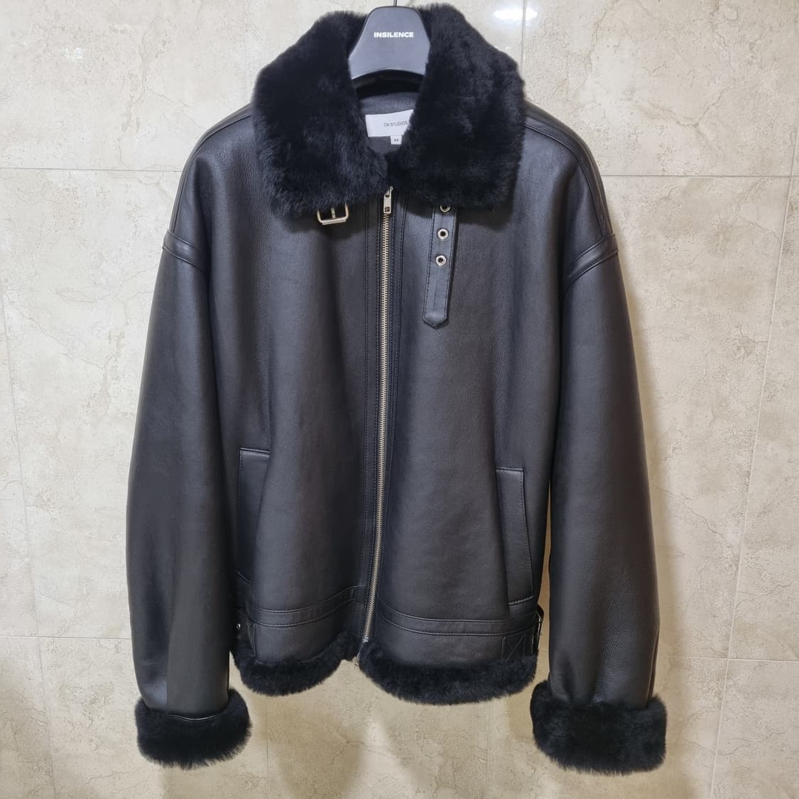 오엑스 스튜디오 22FW 리얼 가죽 무스탕 44 상품이미지3