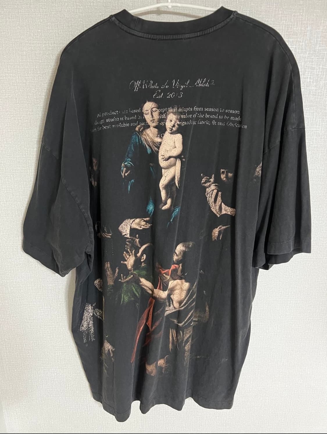 오프화이트 24s/s 카라바조 반팔 상품이미지1