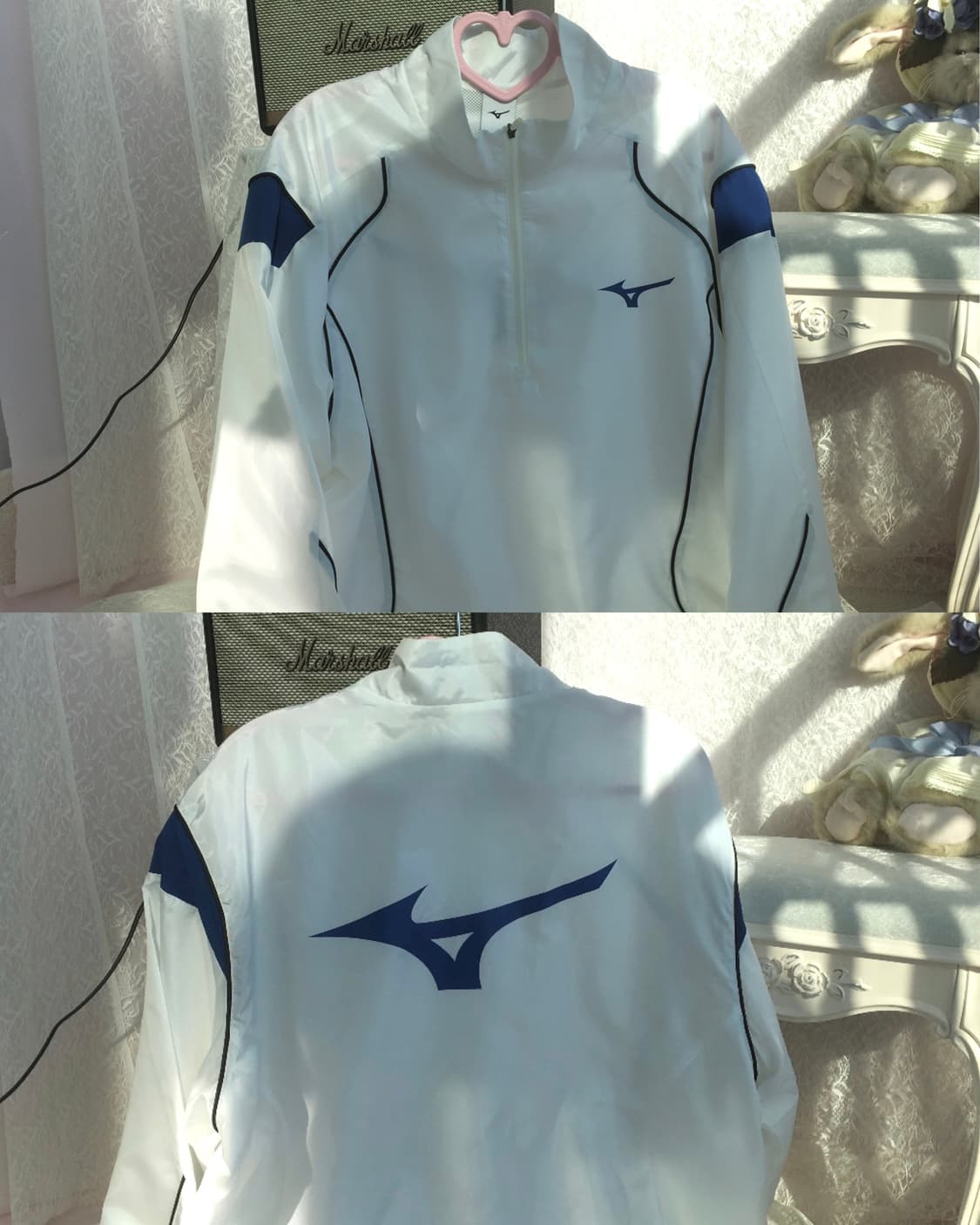 Mizuno half zip windbreaker 상품이미지3