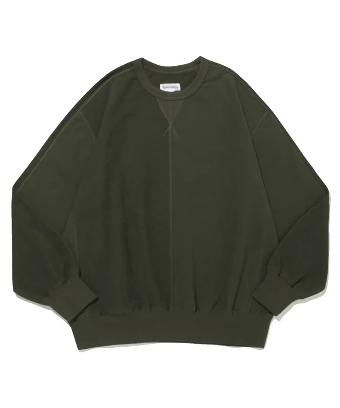 네이머클로딩 맨투맨 하프 리버스 스웨트셔츠 올리브 XL HALF REVE 상품이미지4