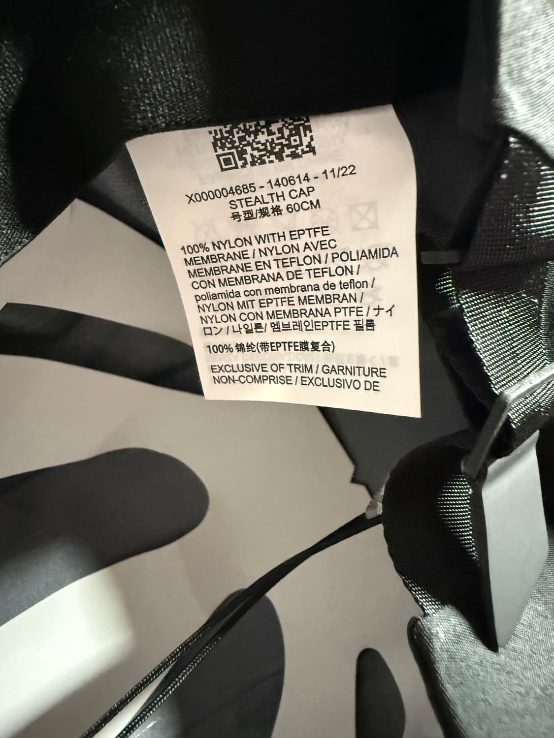 [L-XL] 베일런스 스텔스 캡 블랙 상품이미지10