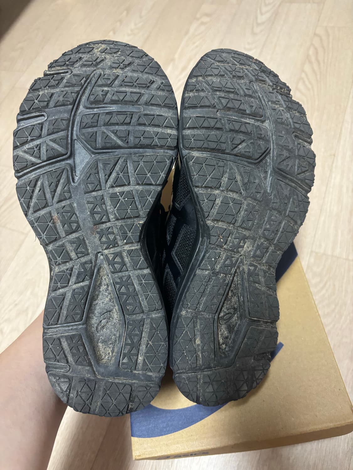 아식스 조그 100 2 블랙 255 상품이미지4