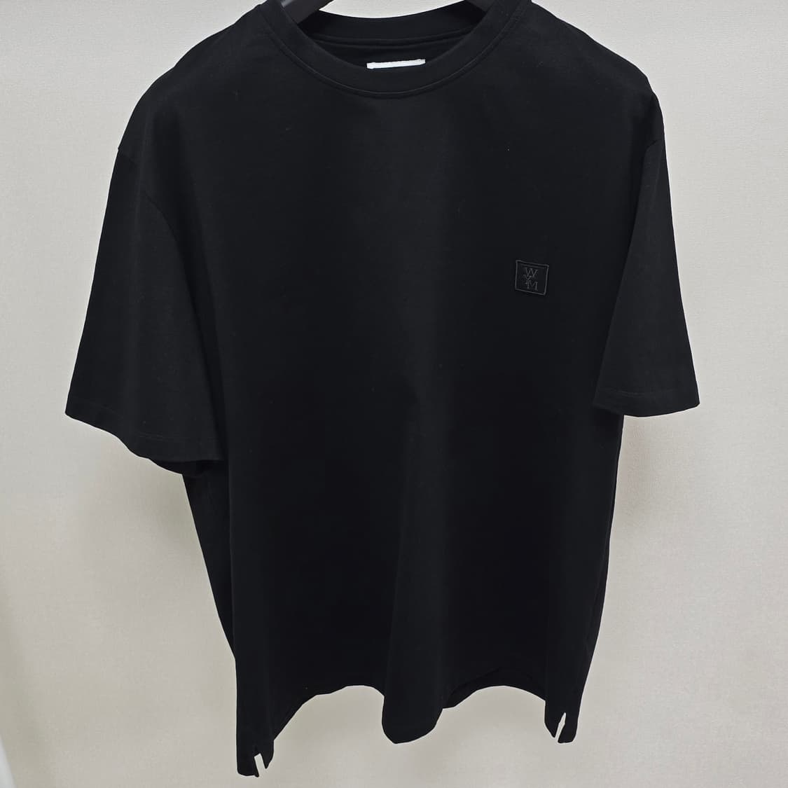 25ss 우영미 플라워 백로고 반팔 티셔츠 52사이즈 110 판매 상품이미지2