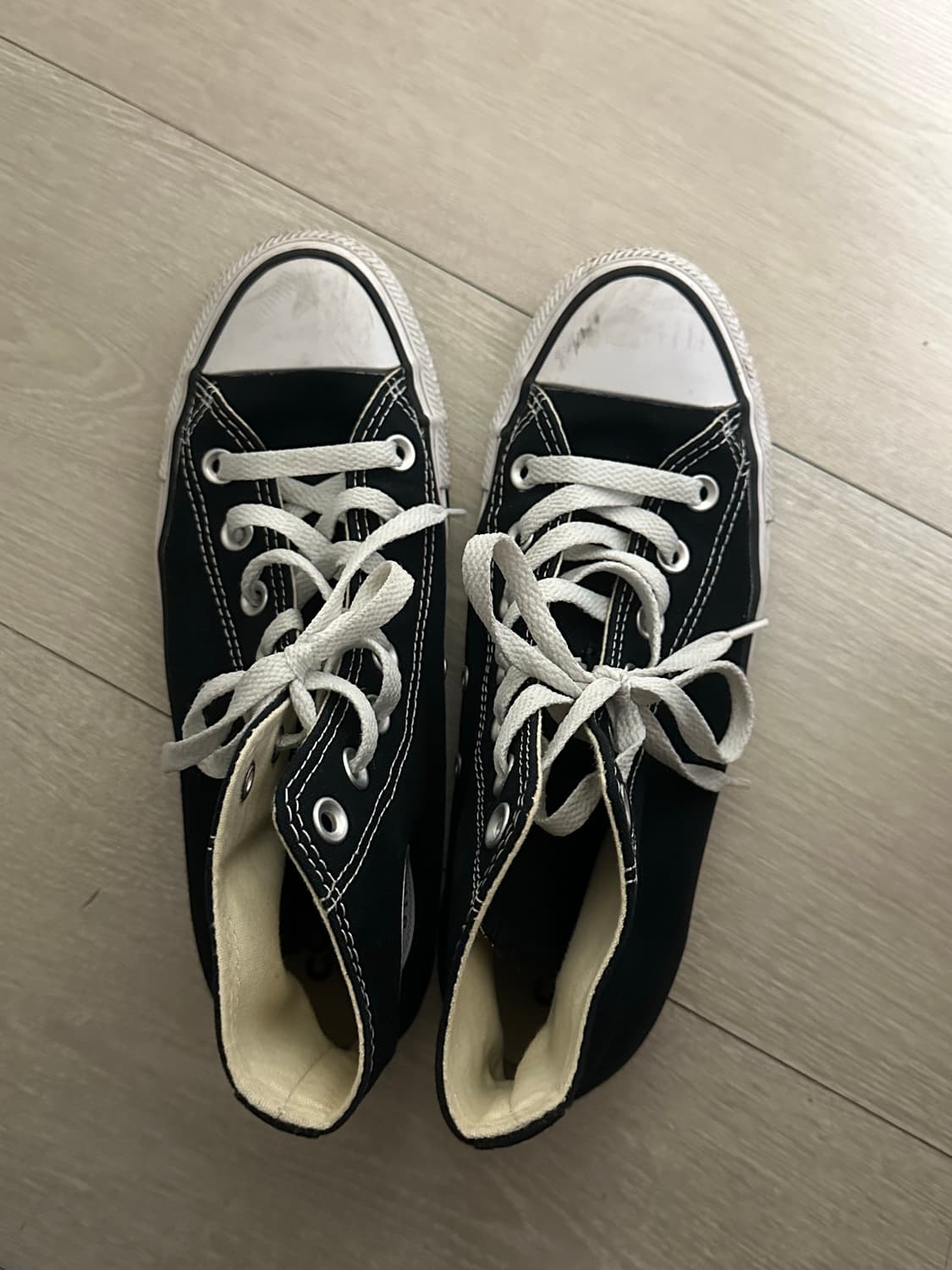 척테일러 올스타 블랙 하이 245 상품이미지1
