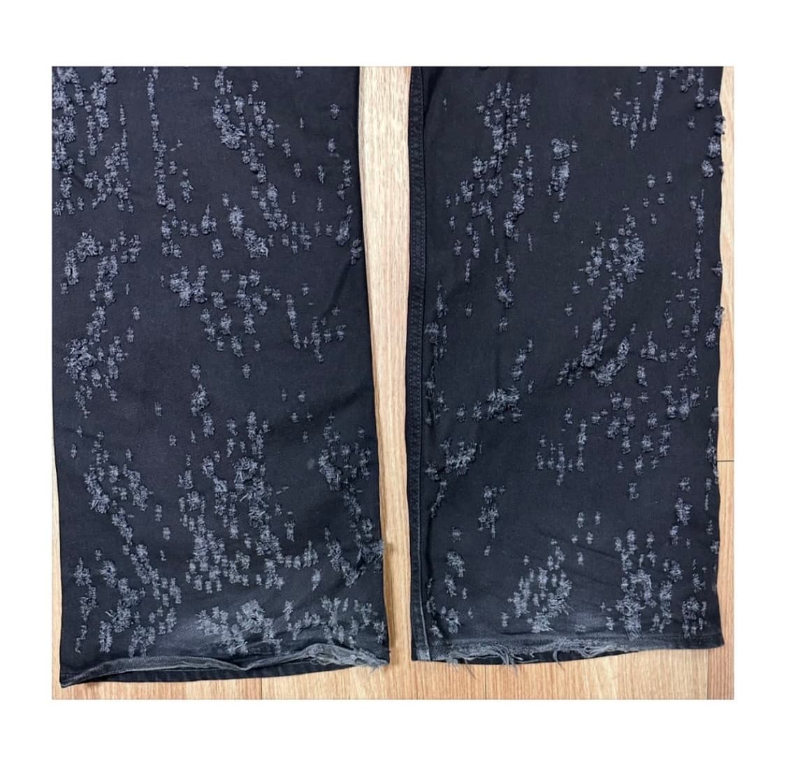 아크네스튜디오 블랙 샷건 데님 팬츠 32 상품이미지4