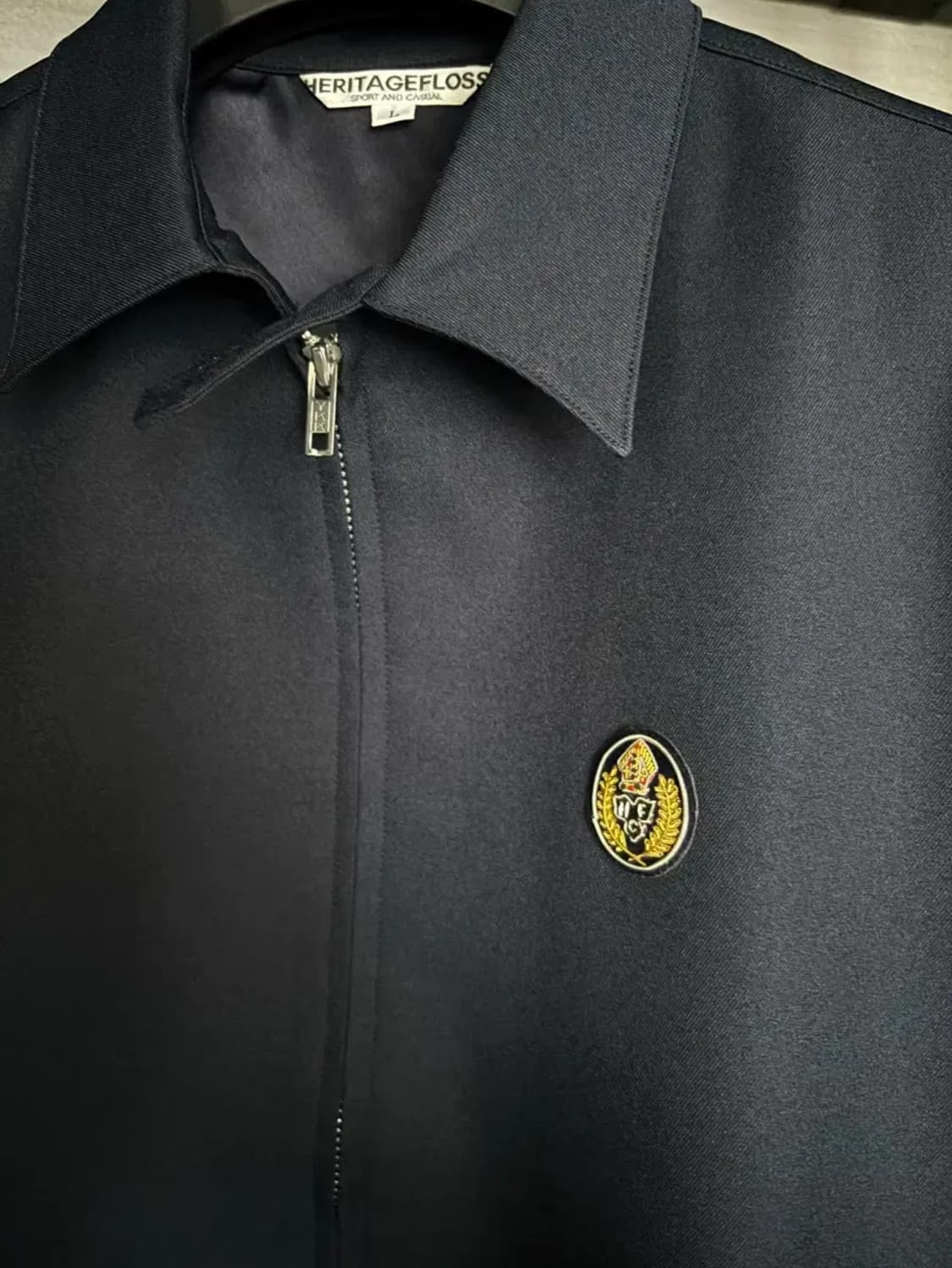 (L) 헤리티지플로스 18SS HFC 크레스트 블루종 네이비 상품이미지2