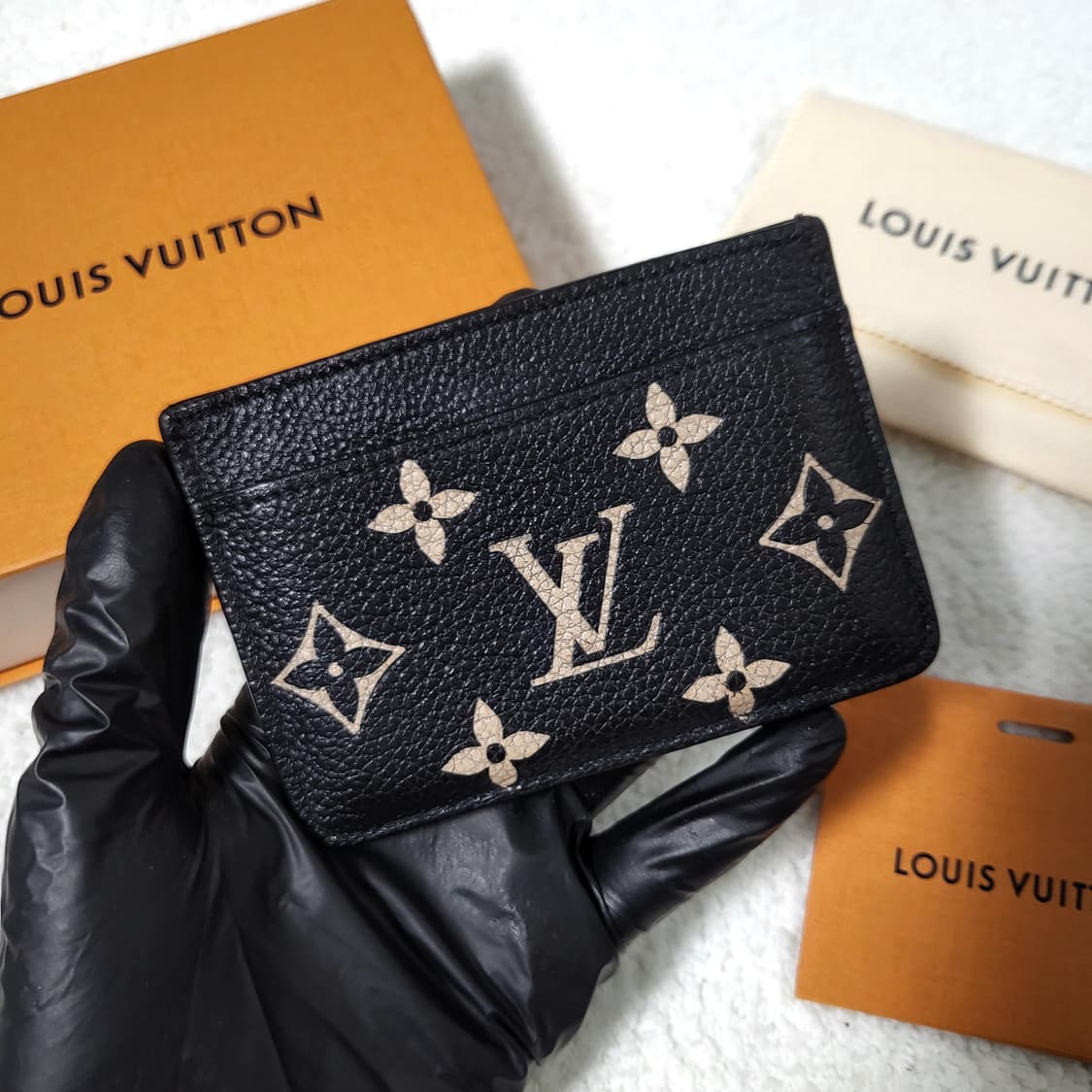 [풀구성] 루이비통 앙프렝뜨 바이컬러 카드홀더 카드지갑 상품이미지3