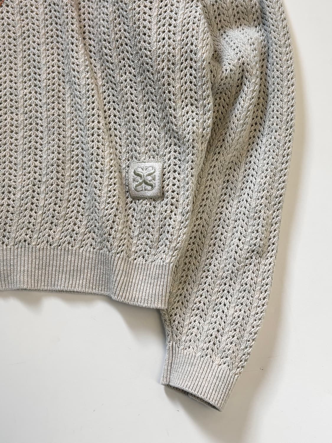 Satur 새터 크로쉐 니트 상품이미지4