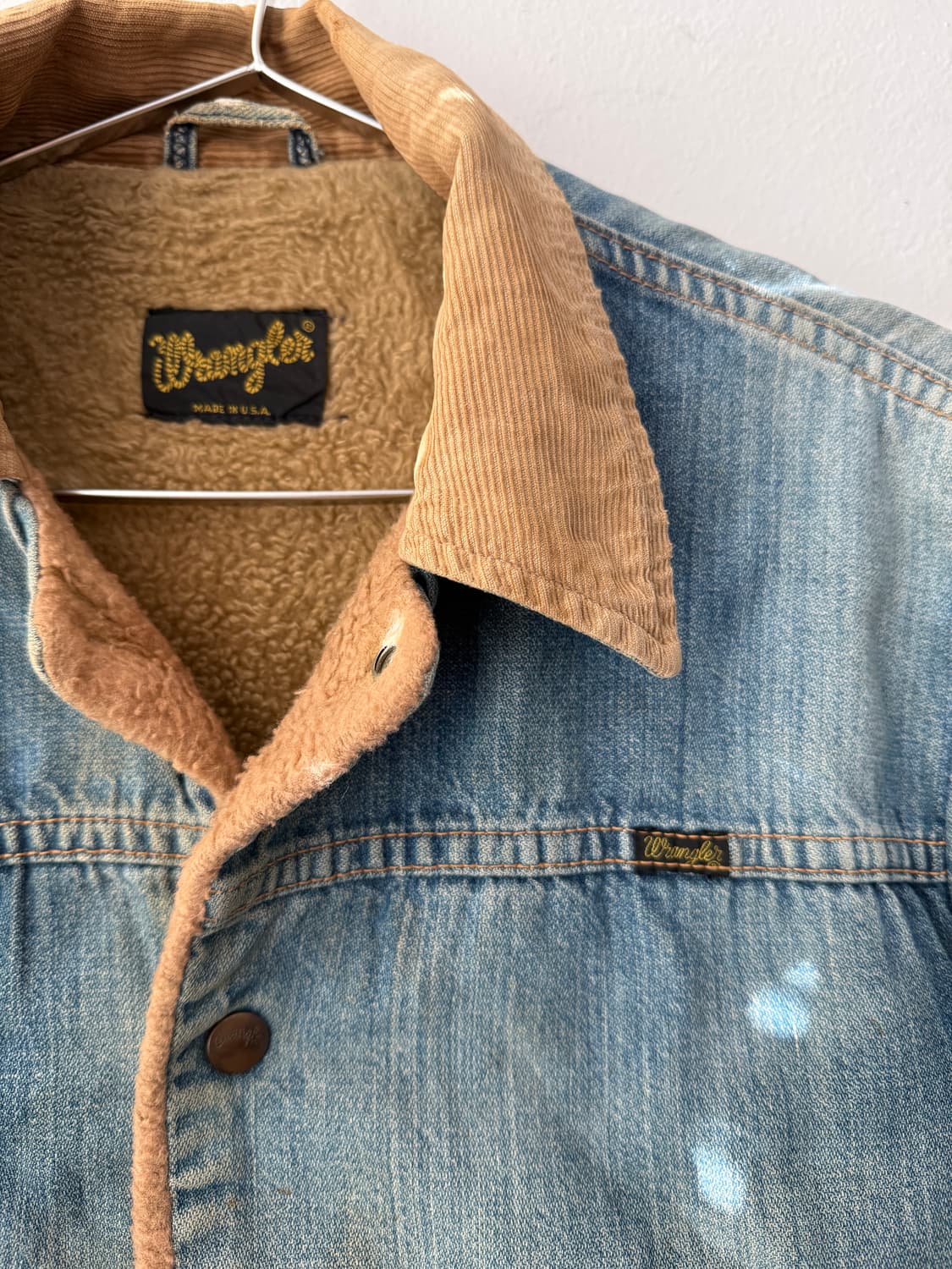 USA🇺🇸 70년대 Wrangler 쉐르파 데님자켓 상품이미지4