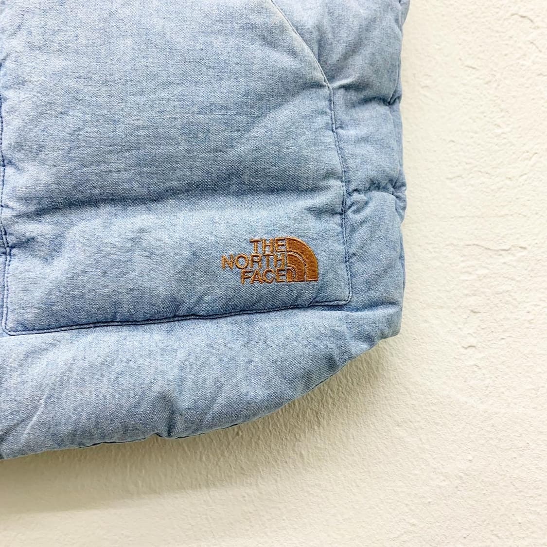 노스페이스 스카이블루 다운 베스트 상품이미지4