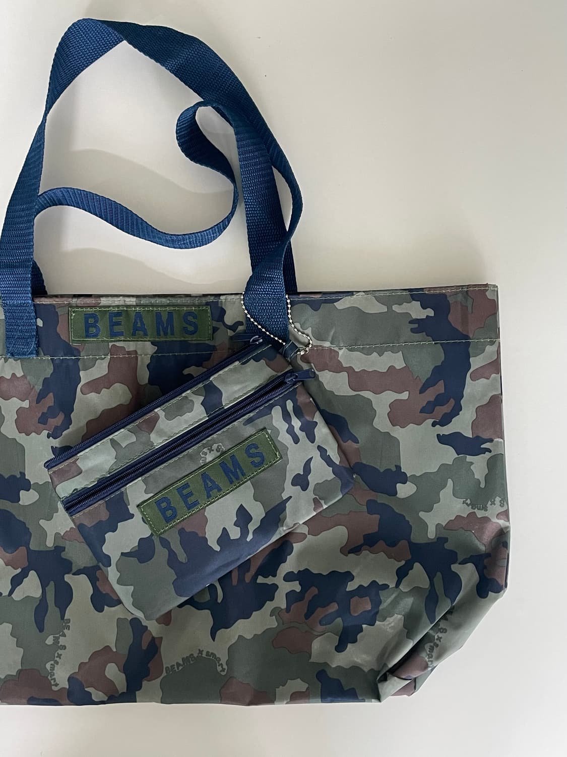 BEAMS Camo Tote & Pouch Set 상품이미지2