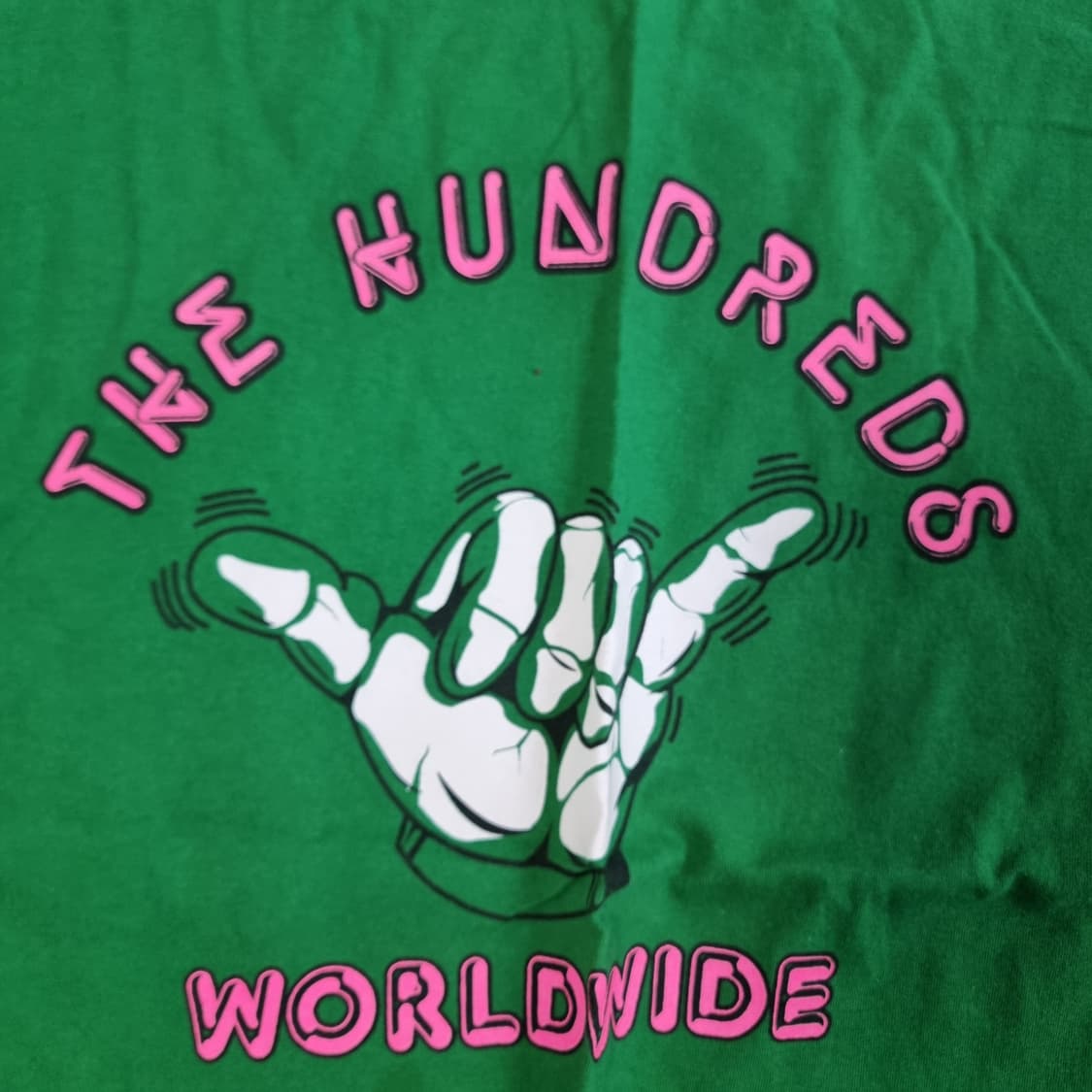 더 헌드레드스 그린 반팔티 M. The hundreds  상품이미지2