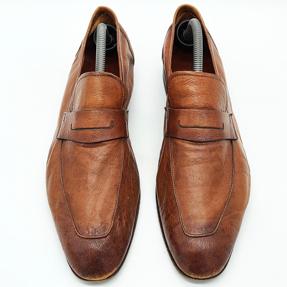 Berluti 로렌조 캥거루 레더 로퍼 브라운 (9 1/2)  상품이미지6