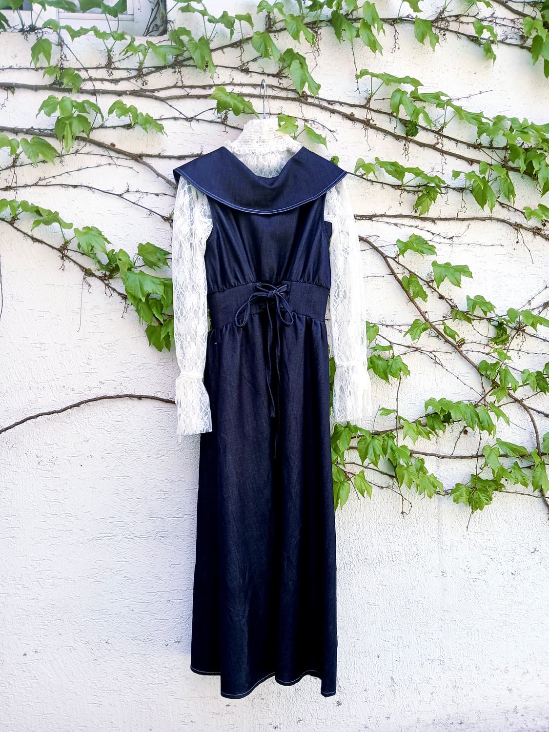 dazzlin 데님 세일러 코르셋 원피스 (재패니스 빈티지) 상품이미지2