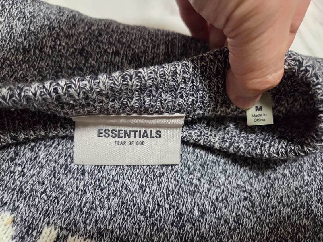 피오갓에센셜 멜란지 그레이 니트 상품이미지9