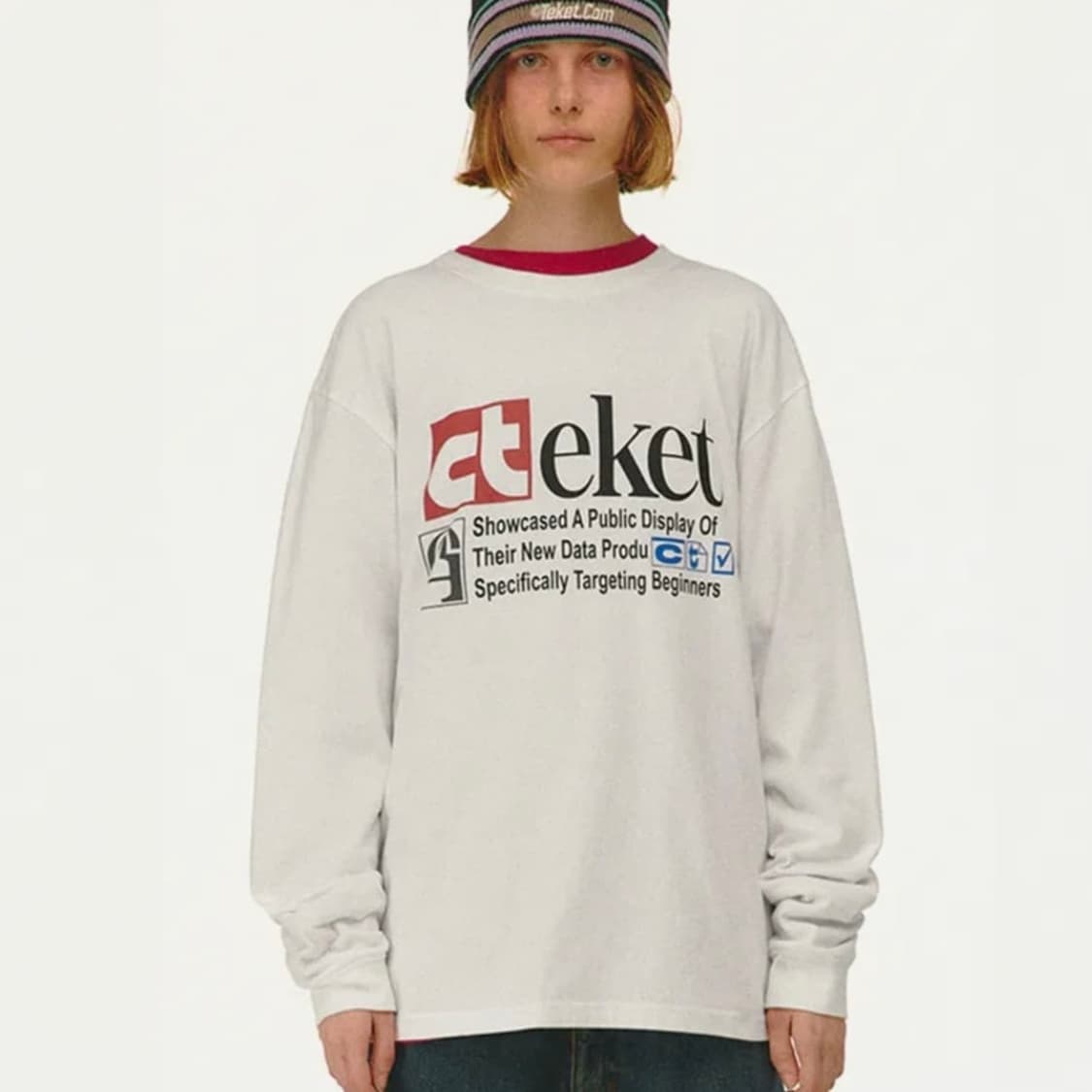 (급처)테켓 롱슬리브 긴팔티 m 상품이미지1