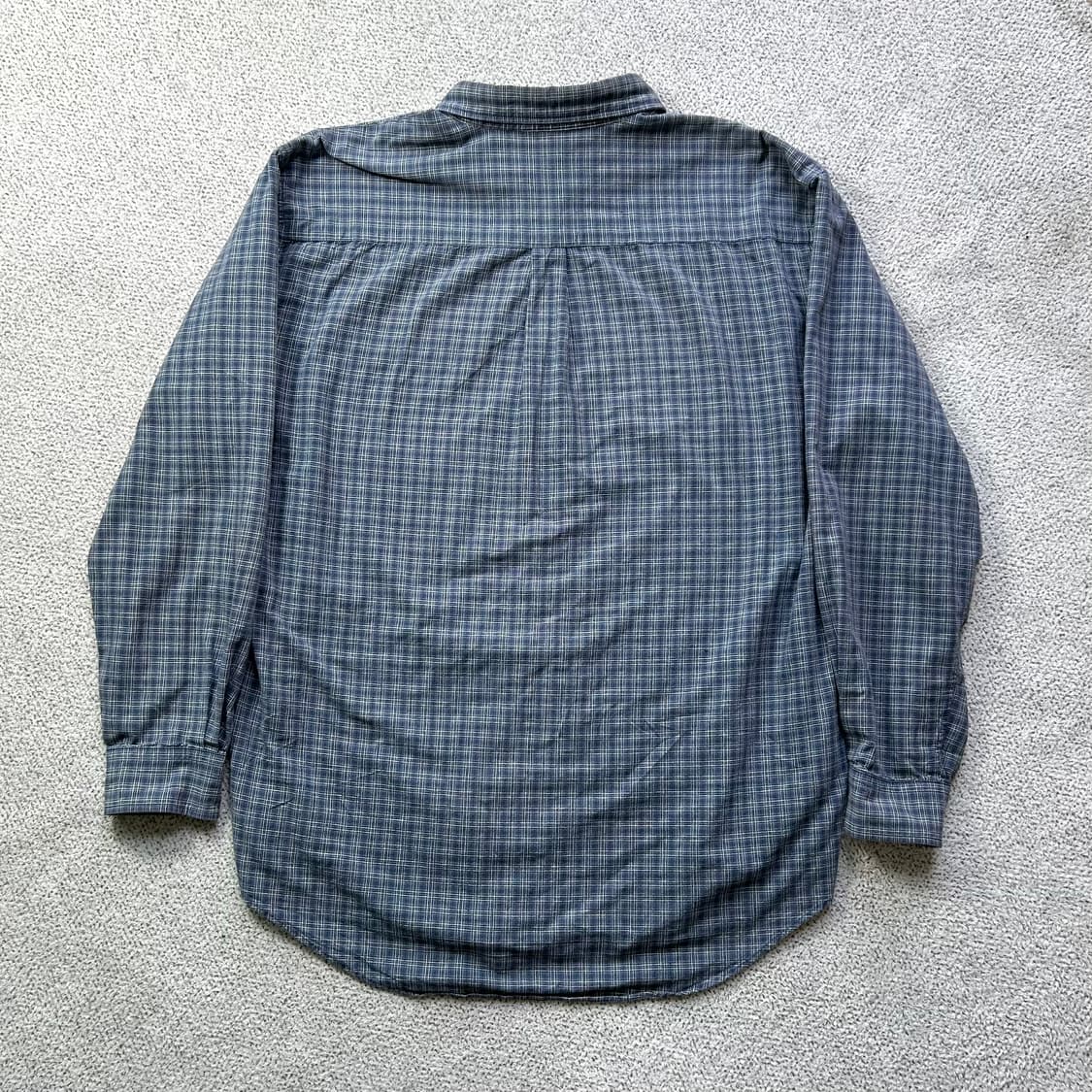 90s 엠포리오 아르마니 빈티지 노티카 체크셔츠 약 한국 100-105 상품이미지4