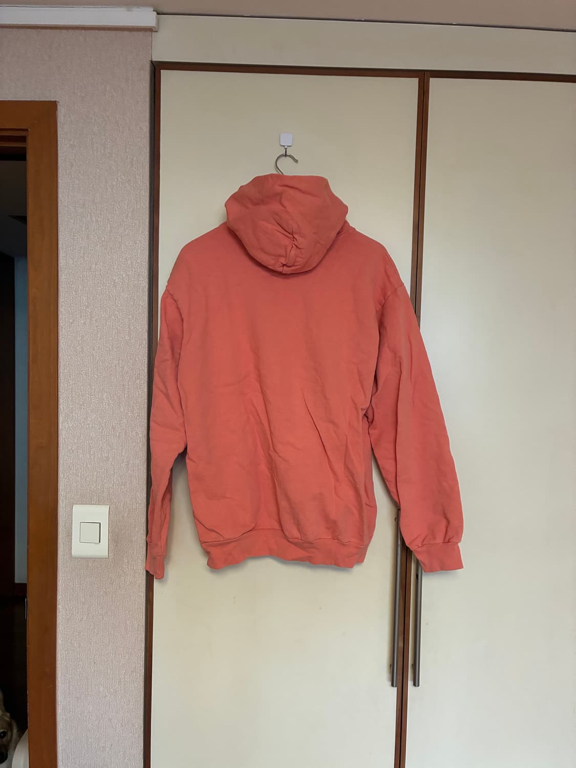 dime 살구색 후드 상품이미지2