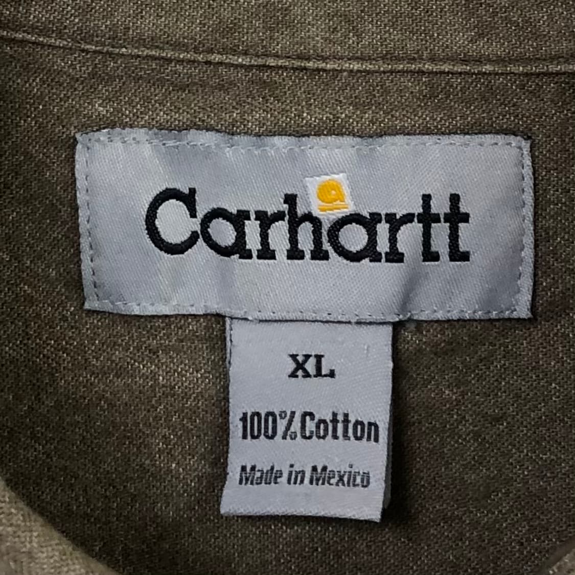 Xxl 칼하트 데님 셔츠 상품이미지3