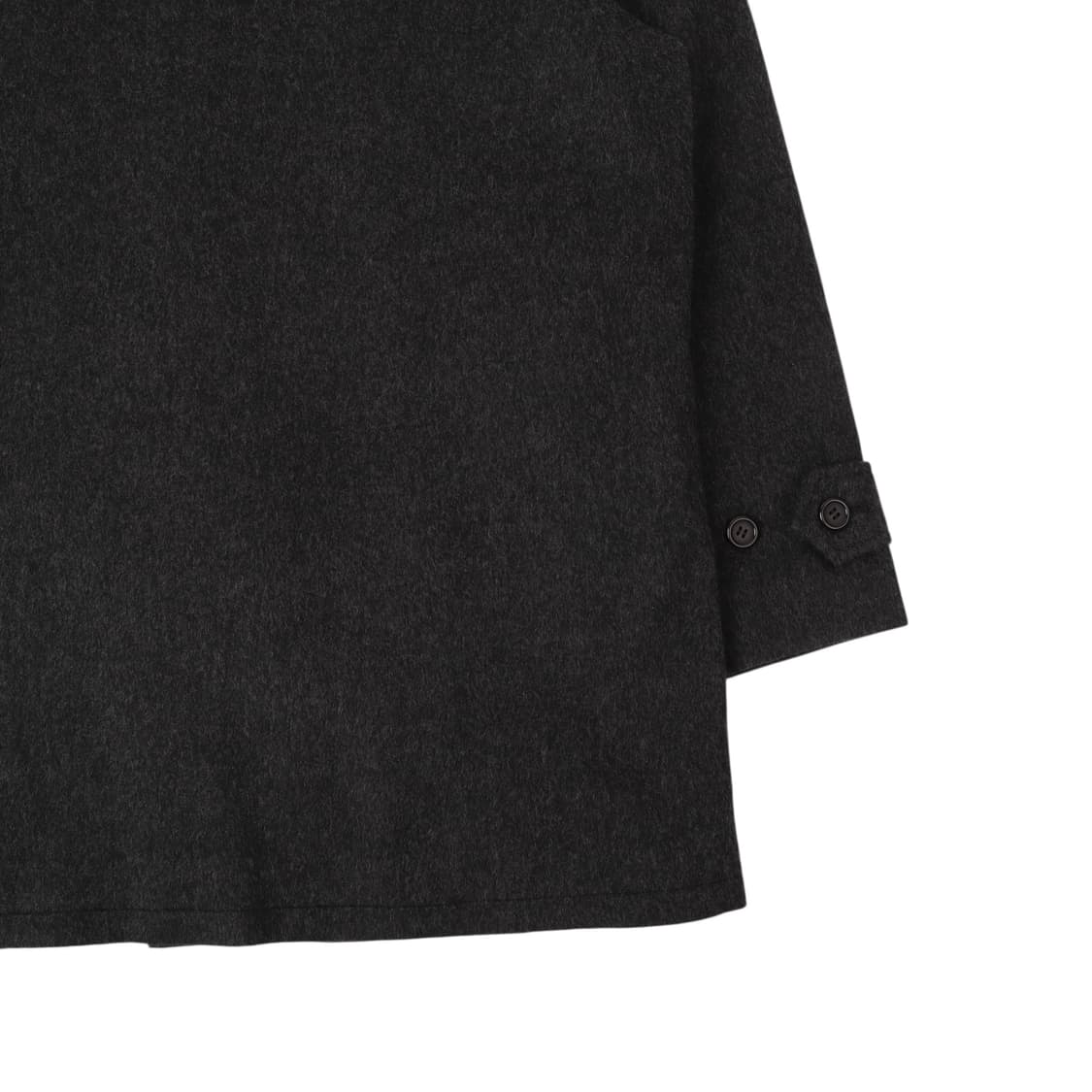 버버리 챠콜 usa메이드 싱글 울 코트 상품이미지7