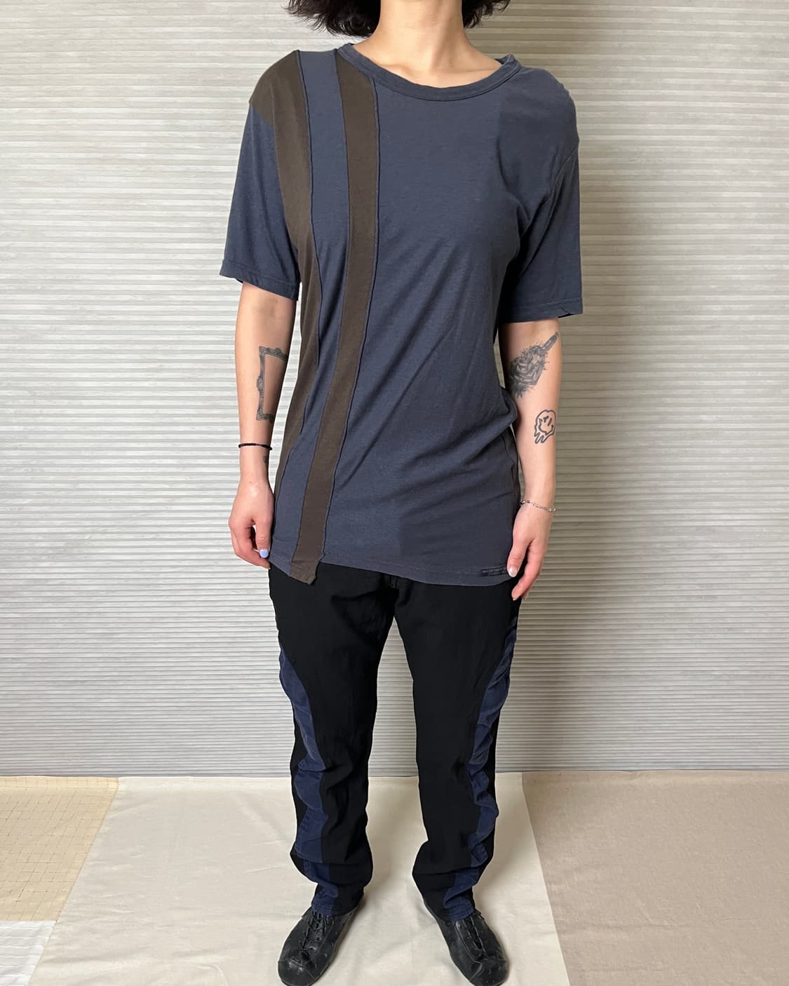 요지야마모토 regulation 배색 티셔츠 yohji yamamoto 상품이미지7