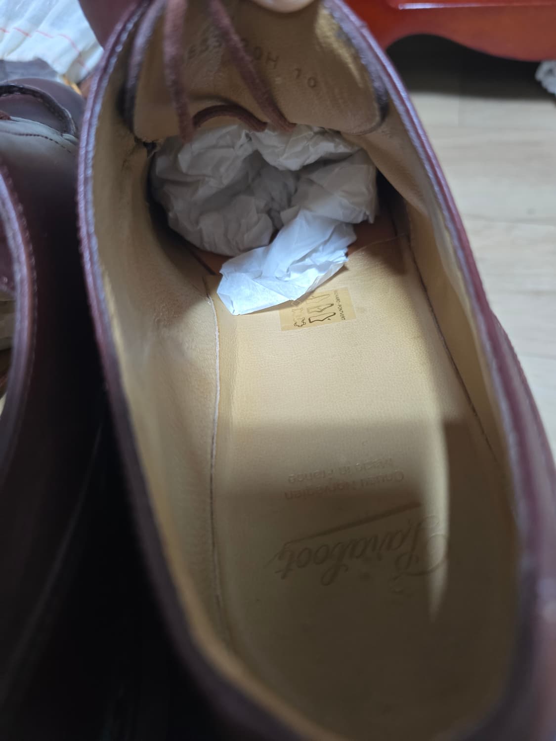 파라부트 샴보드 마룬 10사이즈 판매 상품이미지5