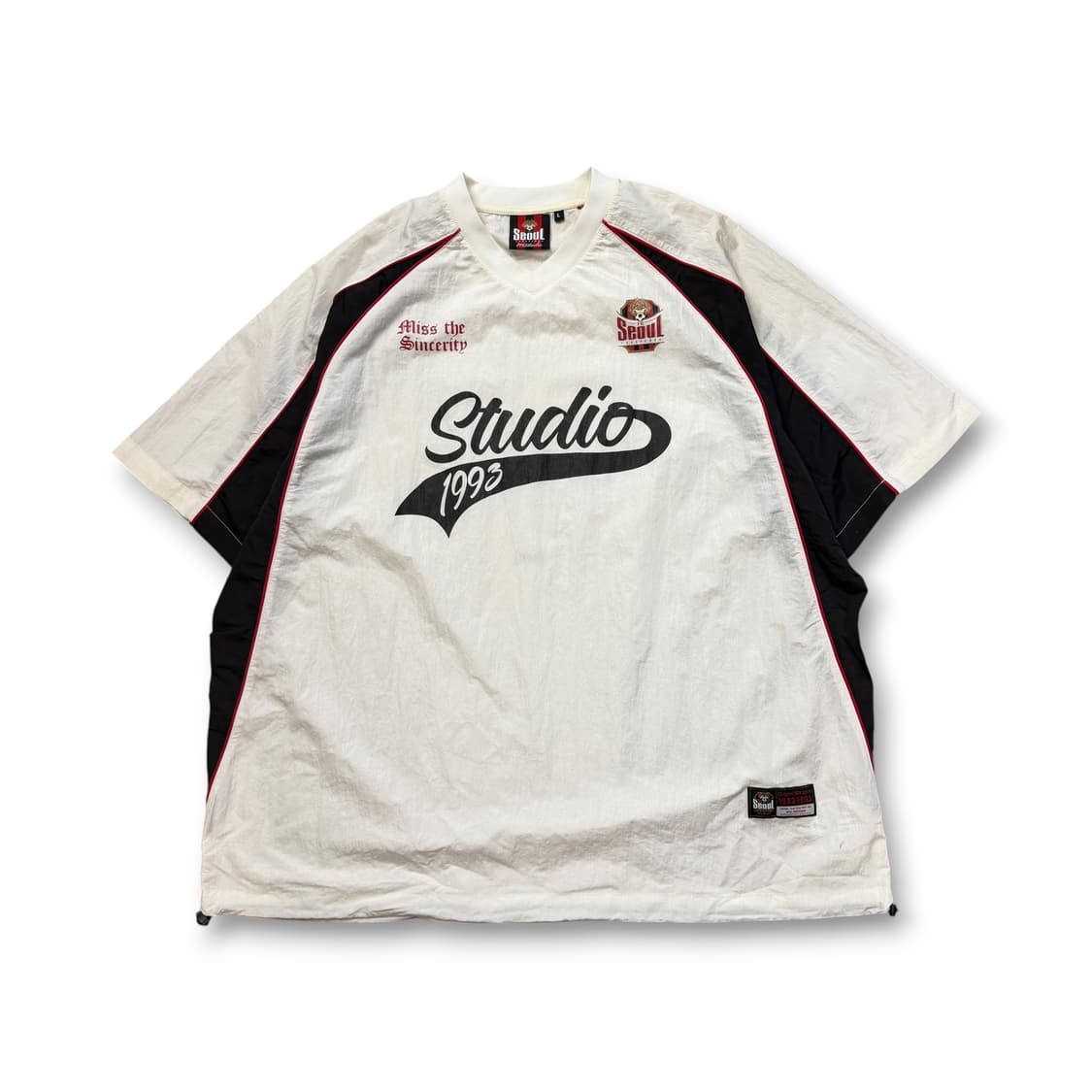 1993스튜디오 X FC서울 파이핑 나일론 풀오버 탑 상품이미지1