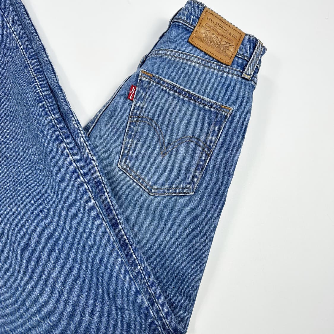리바이스 오리지널 스트레이트 데님 팬츠 (24인치 여성추천) 상품이미지1