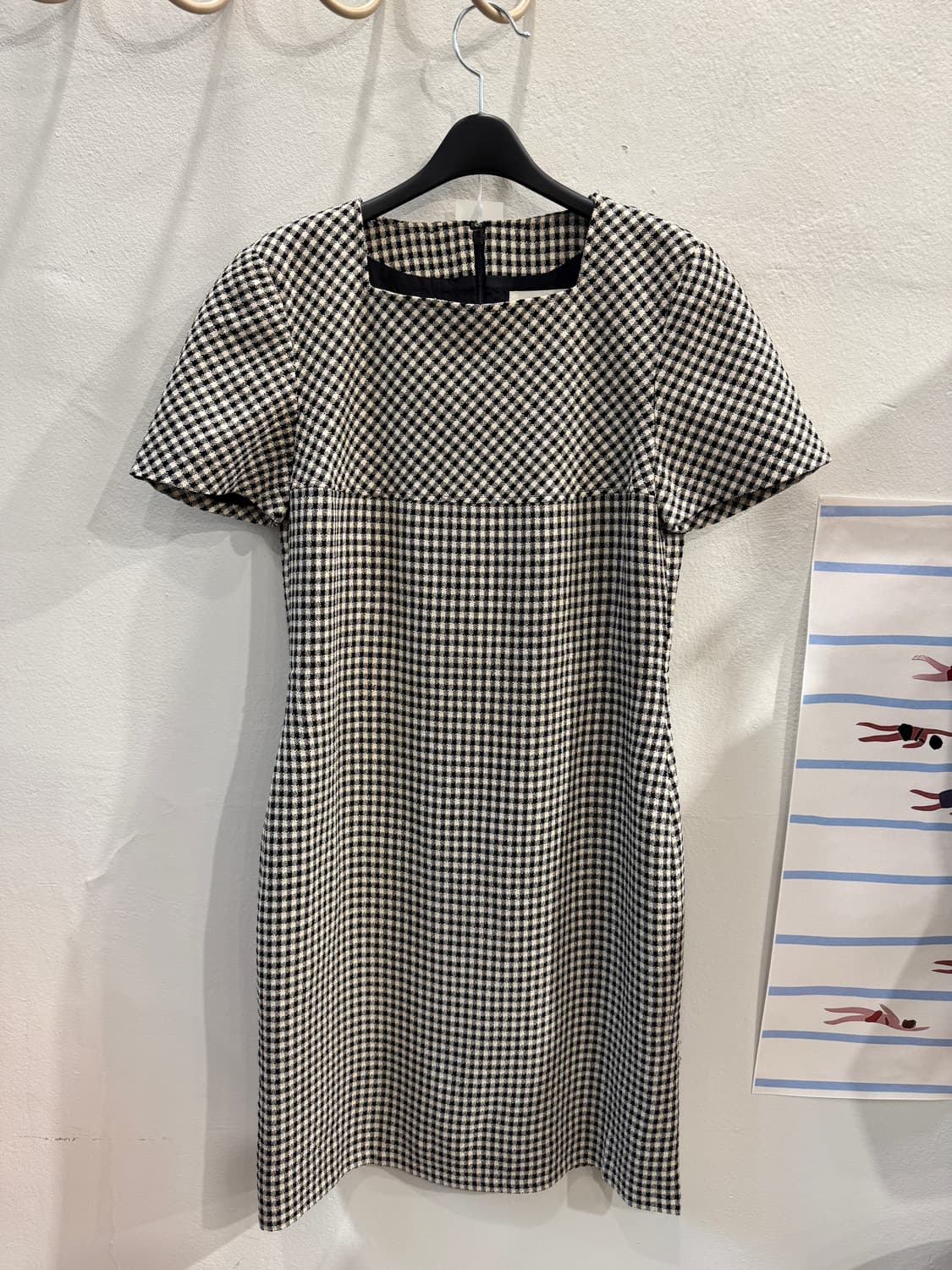 japan vintage 스퀘어넥 원피스 상품이미지1